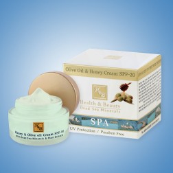 Крем с оливковым маслом и мёдом SPF-20